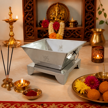 Stainless Steel Hawan Kund