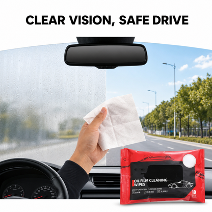 Car Glass Cleaning Wipes