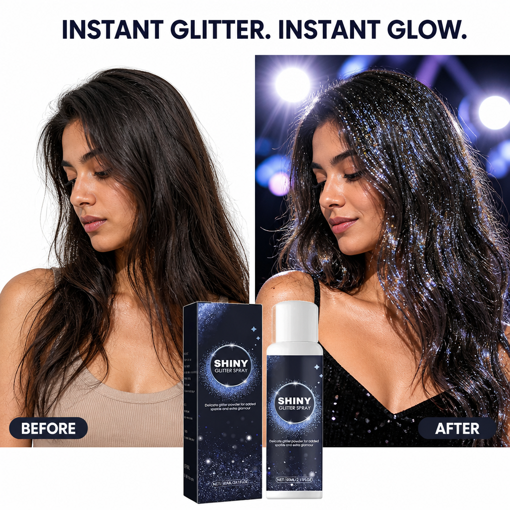 Shiny Glitter Hair Spray