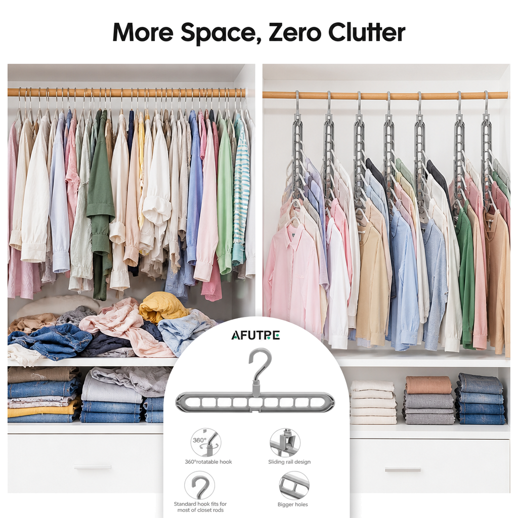 9-Hole Smart Hanger(Buy 1 Get 1 Free)