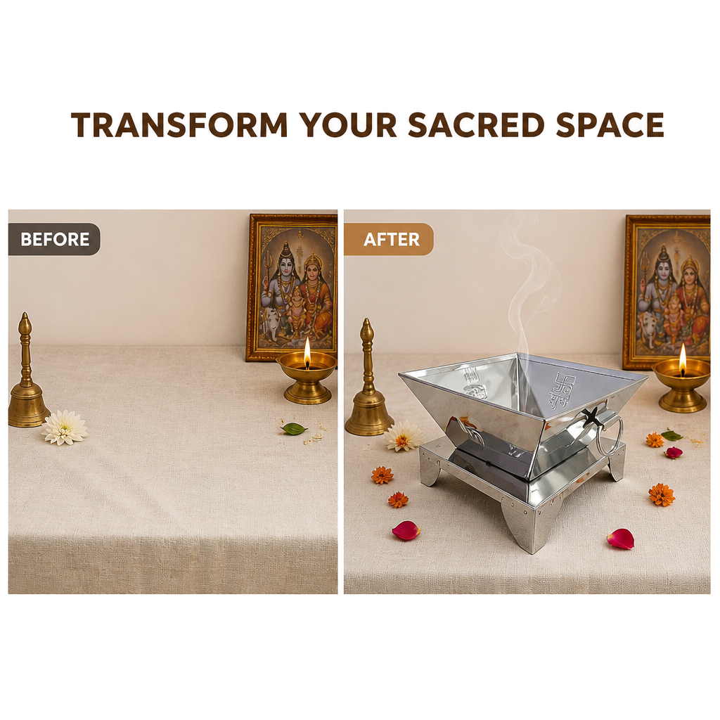 Stainless Steel Hawan Kund