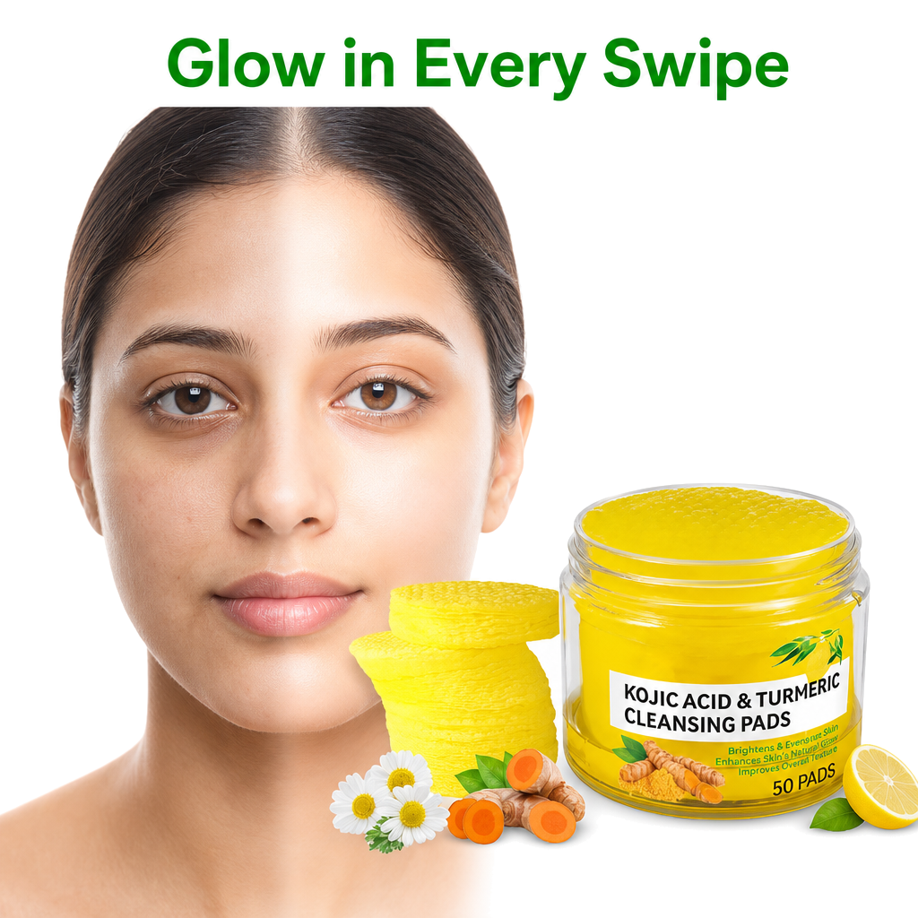Kojic Acid & Turmeric Cleansing Pads