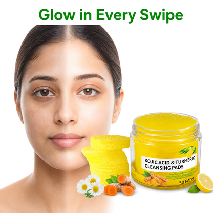 Kojic Acid & Turmeric Cleansing Pads