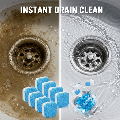 Drain Cleaning Tablet(Pack of 25Pcs)