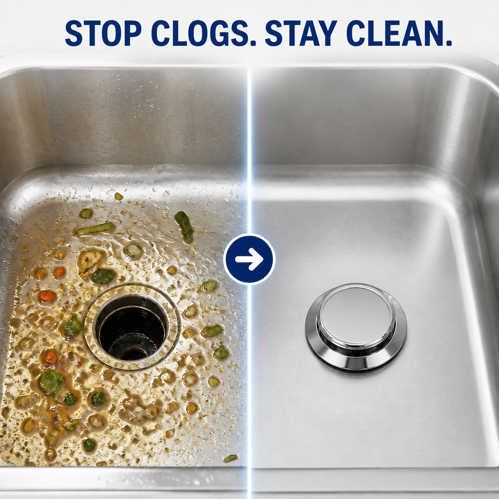 Sink Drainer Stopper with Strainer