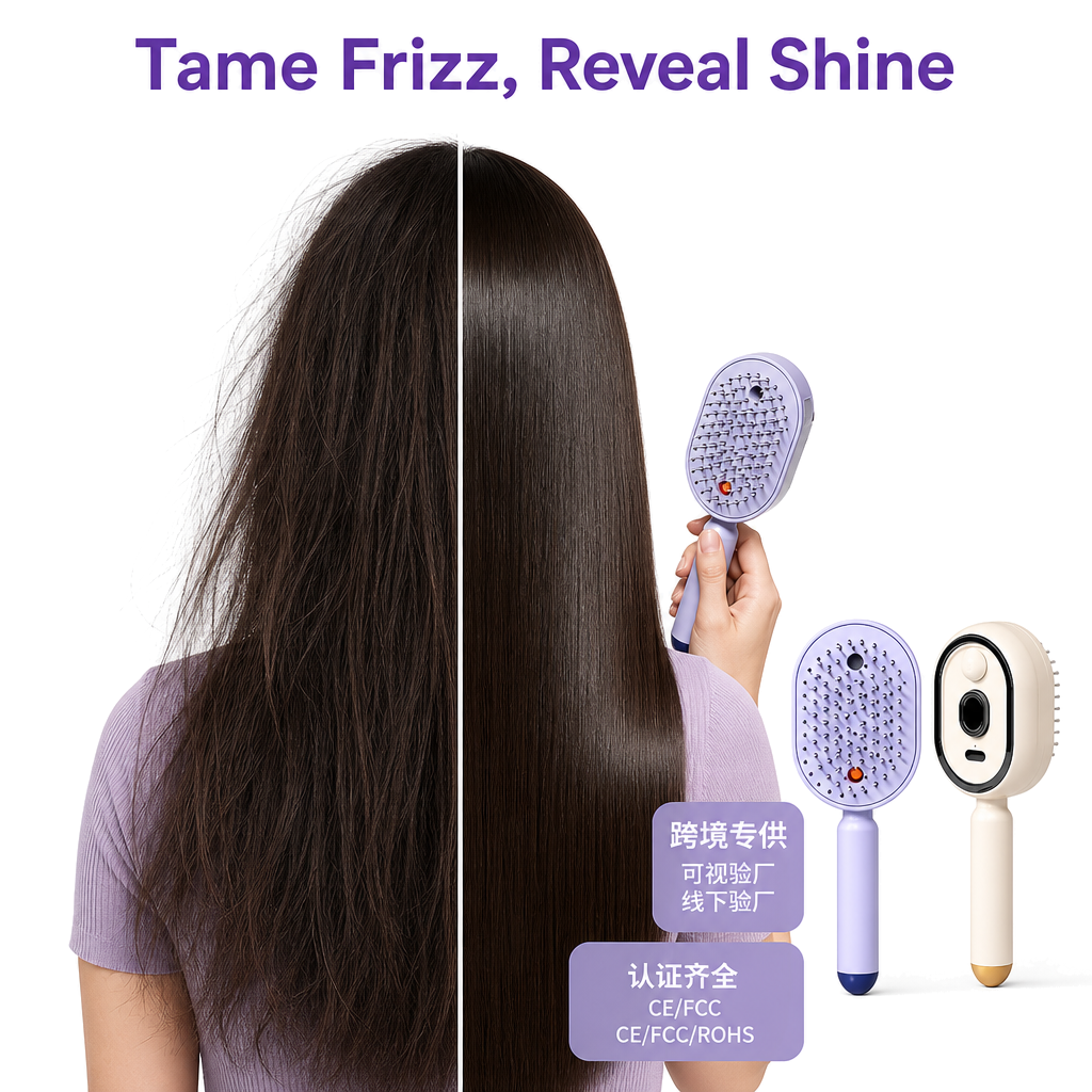 Electric Spray Airbag Massage Comb