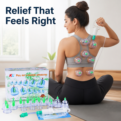 Vacuum Cupping Massager Set