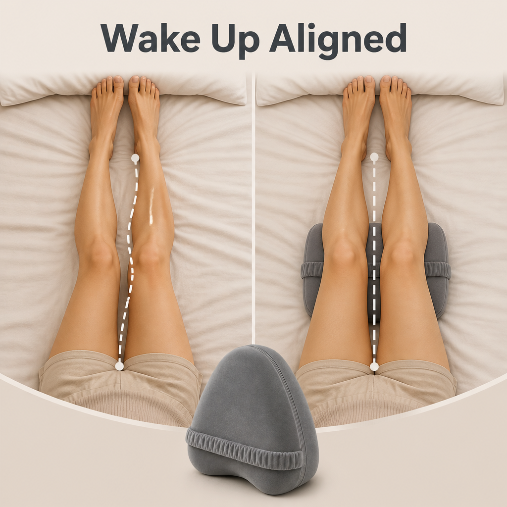 Ergonomic Leg Alignment Pillow