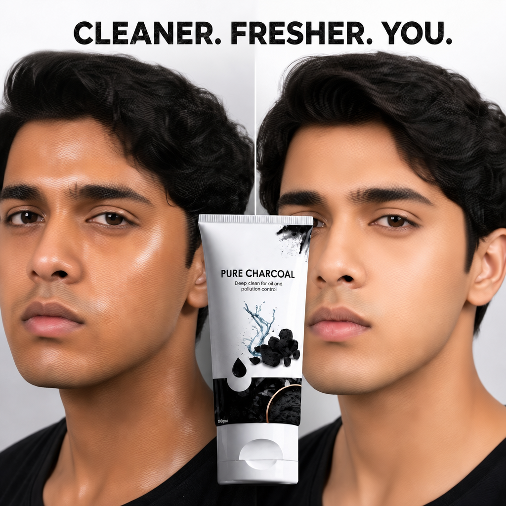 Pure Charcoal Face Wash