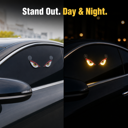 LED Car Window Eyes