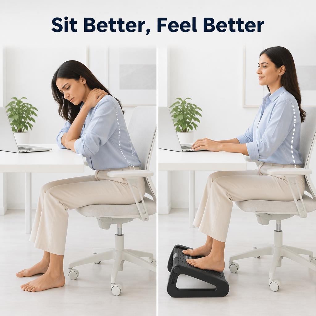 Ergonomic Foot Rest