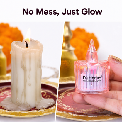 Diwali LED Light Candle(Pack Of 6Pcs)
