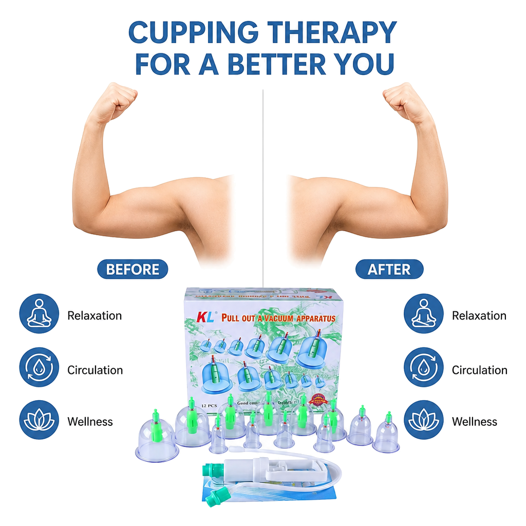 Vacuum Cupping Massager Set