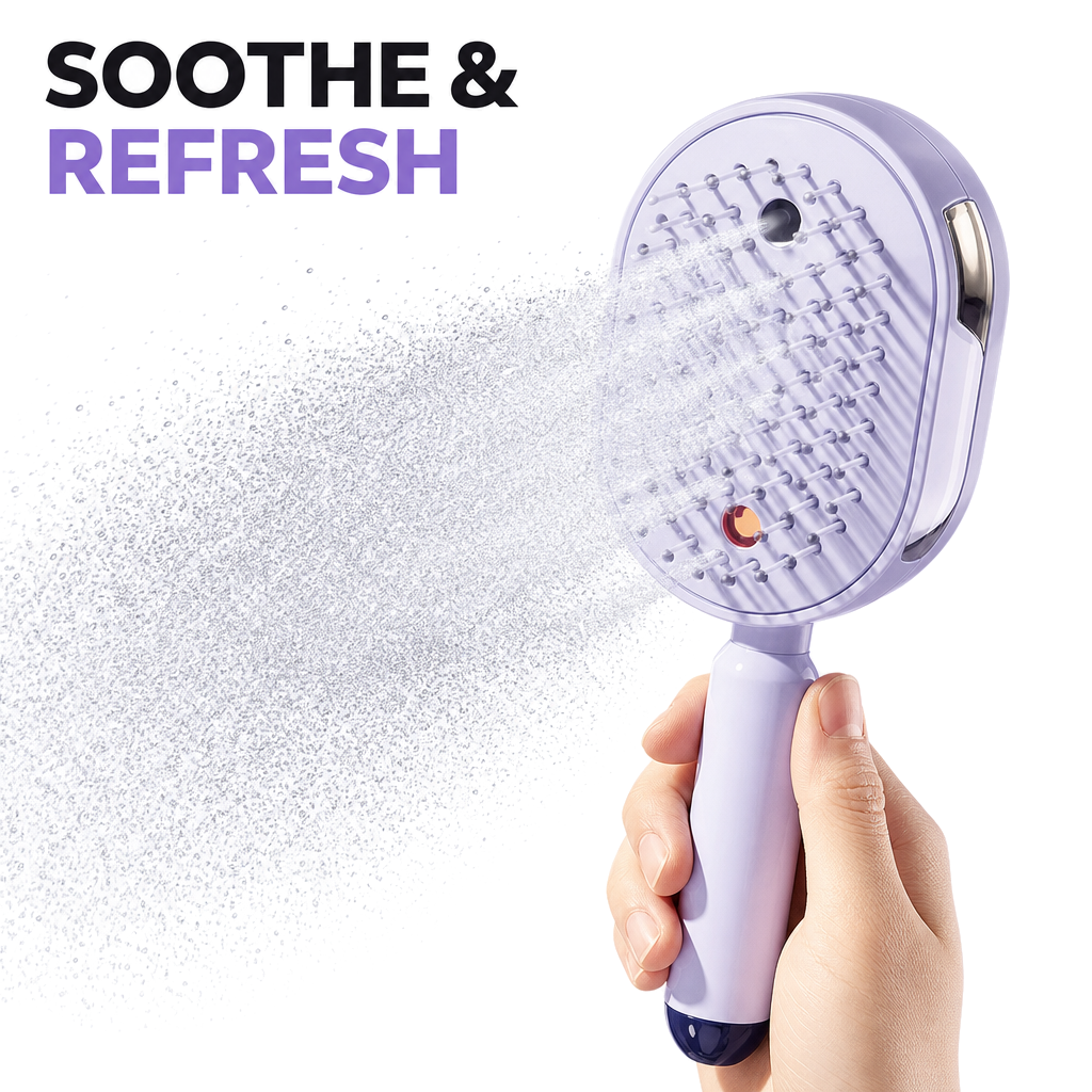 Electric Spray Airbag Massage Comb