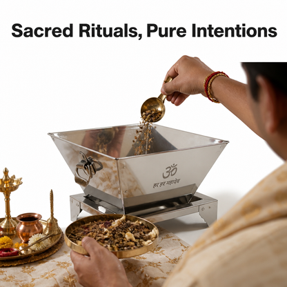 Stainless Steel Hawan Kund