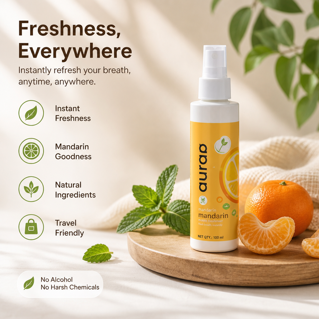 Natural Fresh Fruit Breath Spray