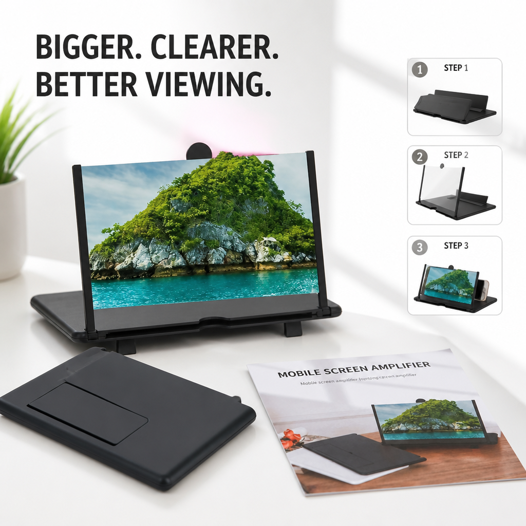 Mobile Phone Video Screen Magnifier Amplifier