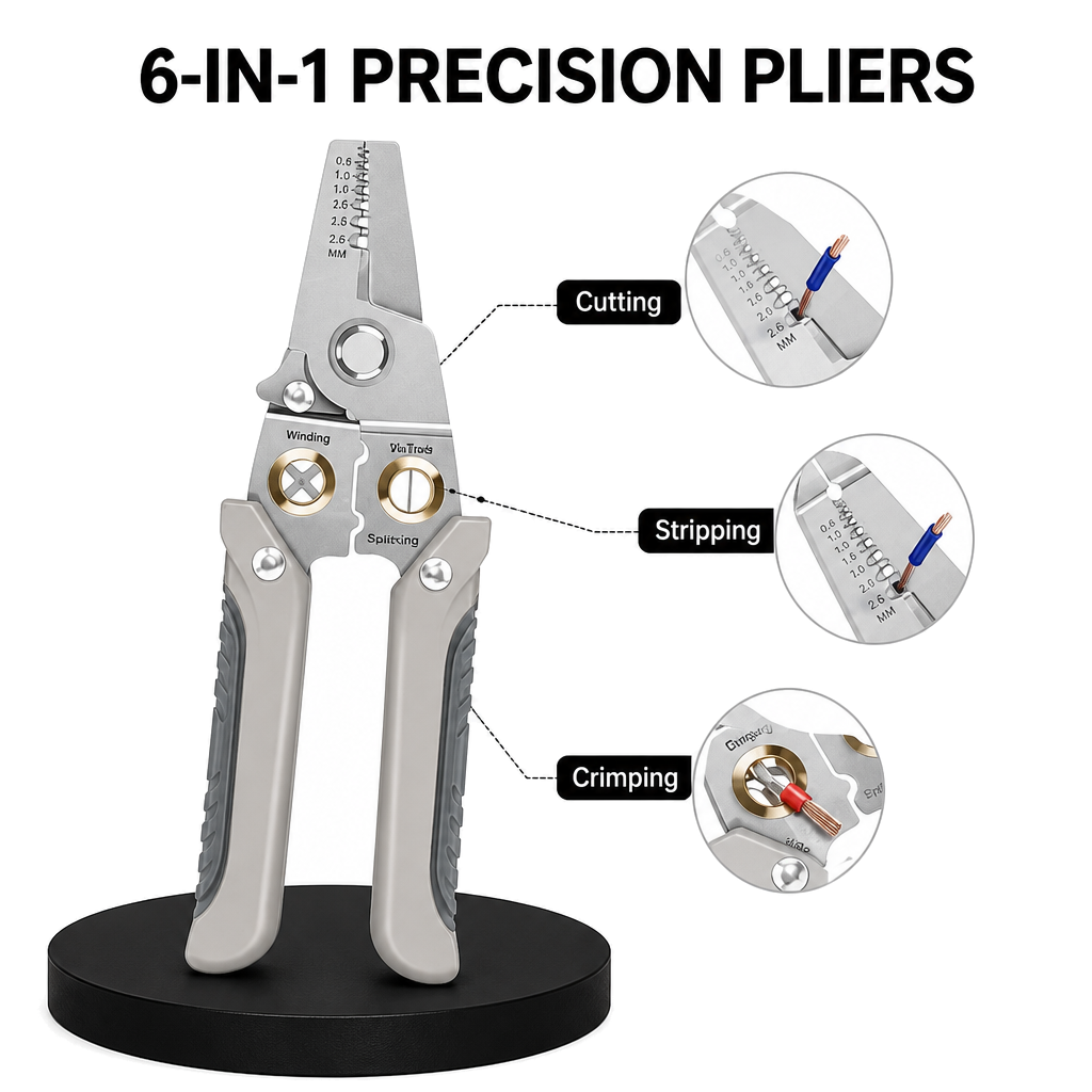 6-in-1 Multifunction Pliers