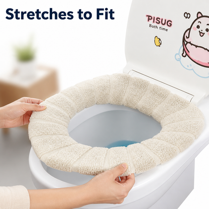 Plush Toilet Seat Cover