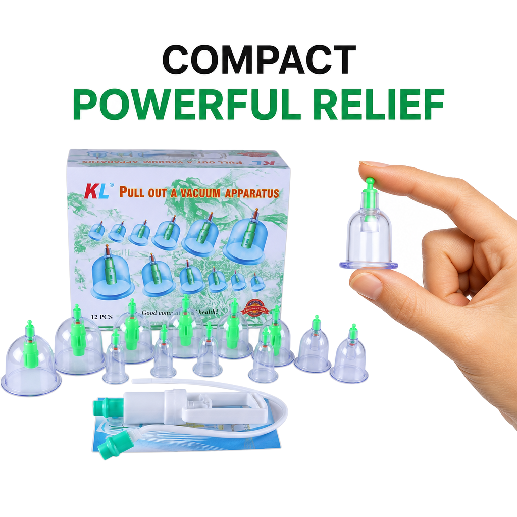 Vacuum Cupping Massager Set