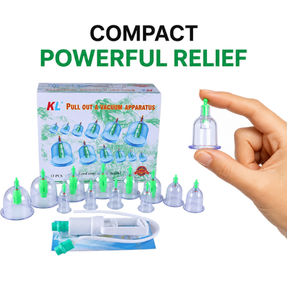 Vacuum Cupping Massager Set