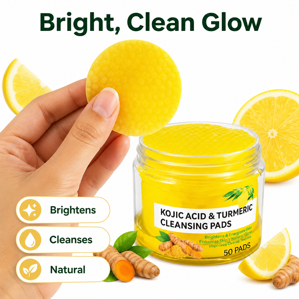 Kojic Acid & Turmeric Cleansing Pads