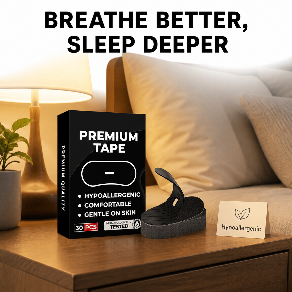 Premium Breath-Encouraging Tape(30 Pcs)
