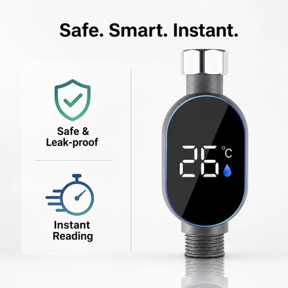 Digital LED Faucet Thermometer