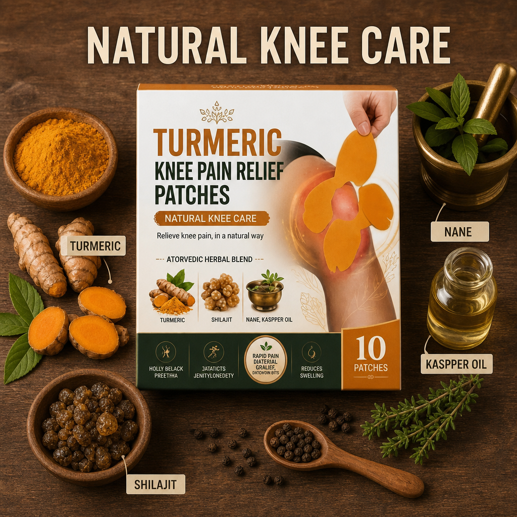 Turmeric Knee Pain Relief Patches(Buy 1 Get 1 Free)