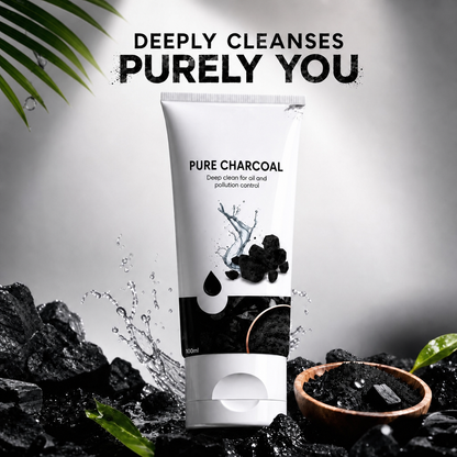 Pure Charcoal Face Wash