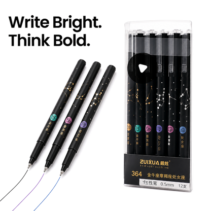 Gel Pen Set (Pack Of 6)