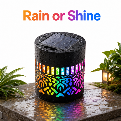 MandalaGlow Solar Projector Light