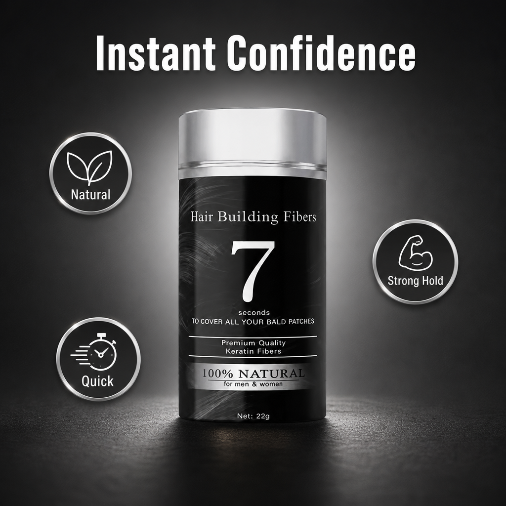 Hair Building Fibers - Black