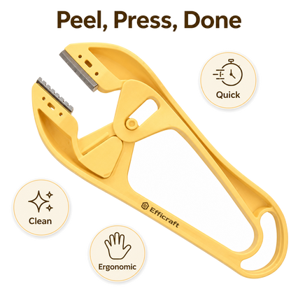 Efficient Garlic Peeler & Press