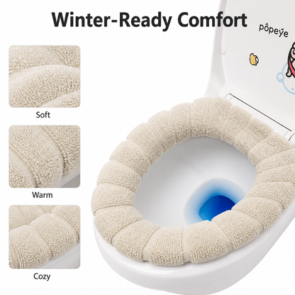 Plush Toilet Seat Cover