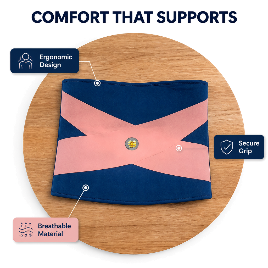 Adjustable Back Support Belt
