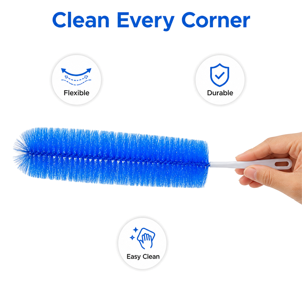 Flexible Fan Grill Cleaning Brushes