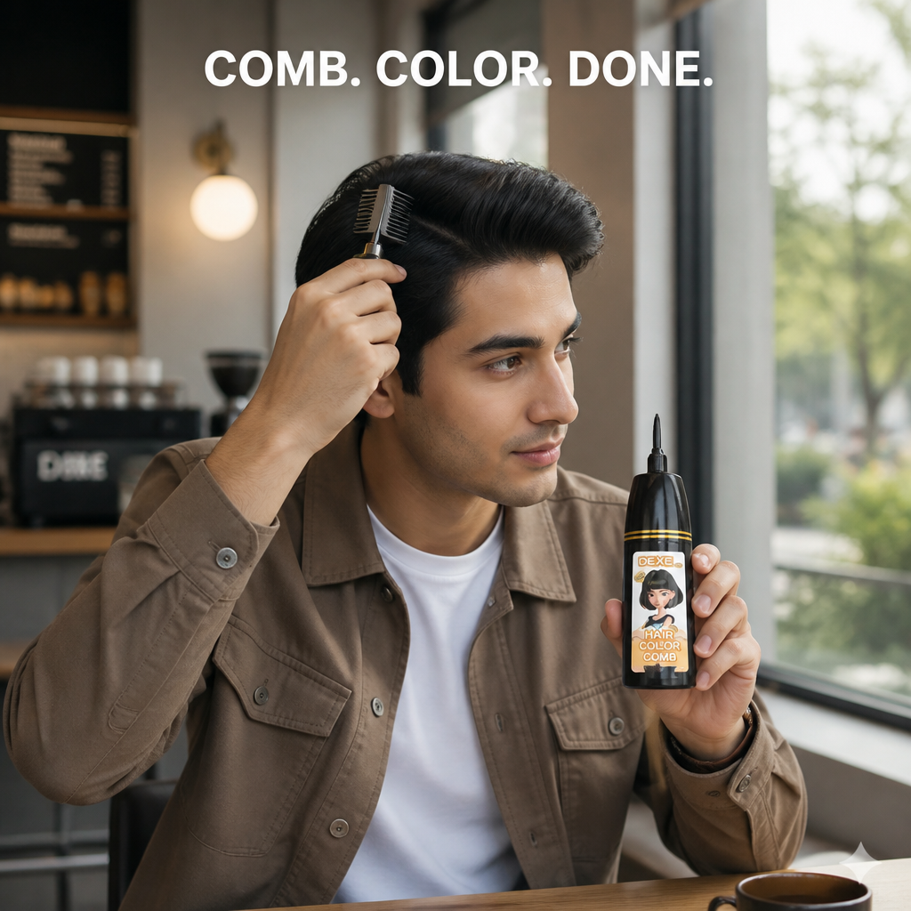 Instant Hair Color Comb
