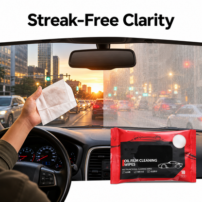 Car Glass Cleaning Wipes