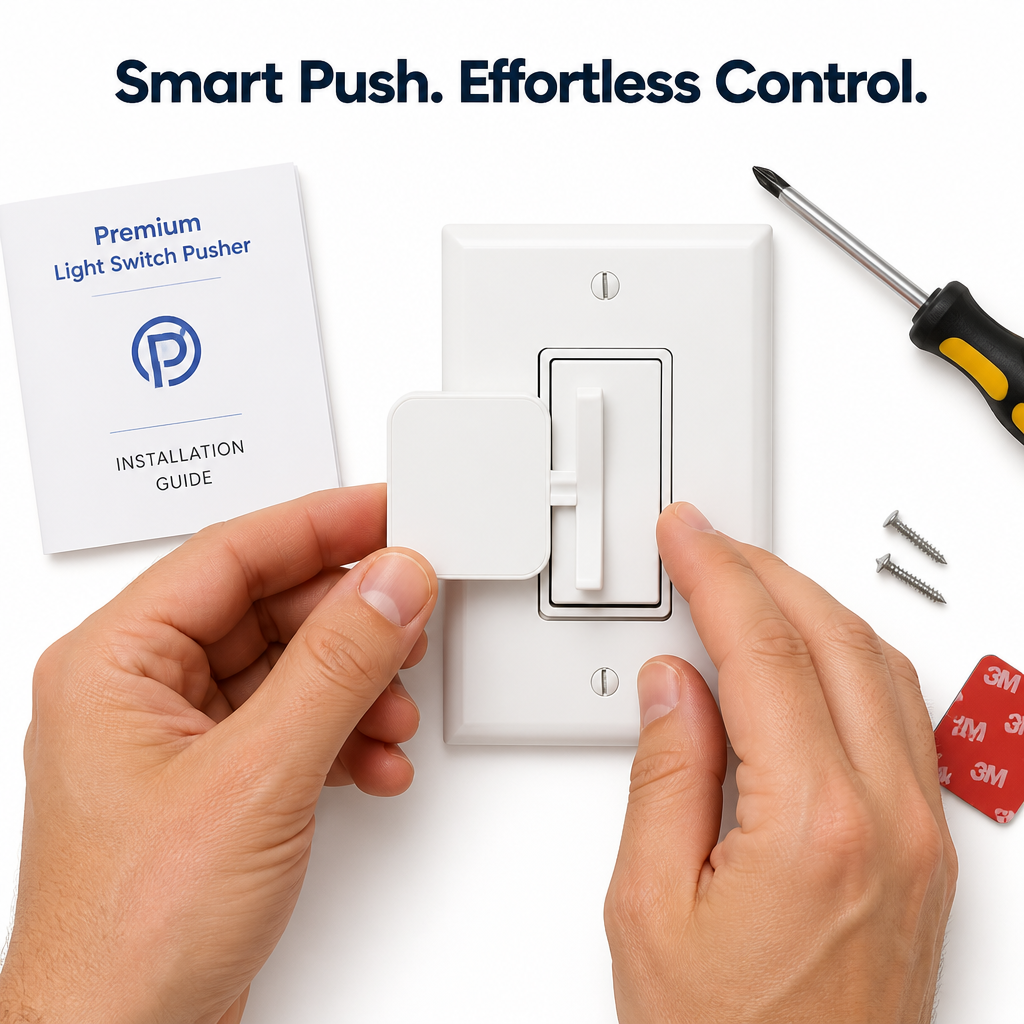 Premium Light Switch Pusher