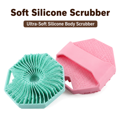 Silicone Massage Bath Brush (Pack of 2)
