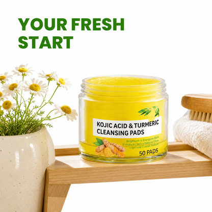 Kojic Acid & Turmeric Cleansing Pads