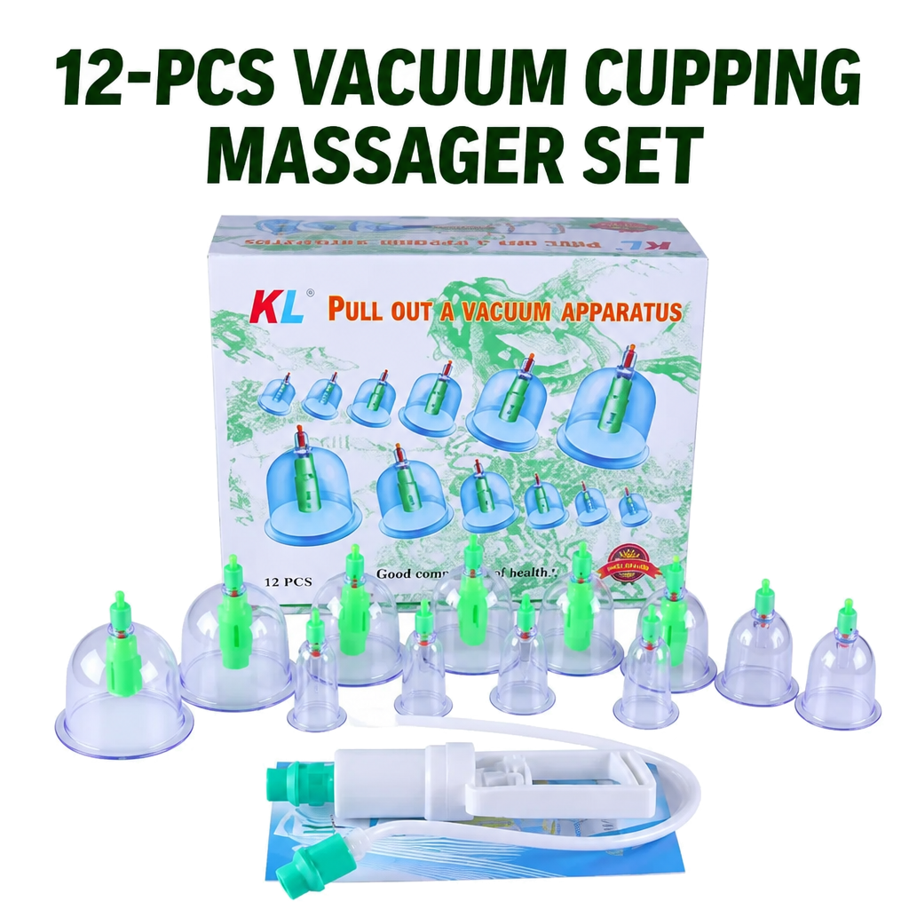 Vacuum Cupping Massager Set