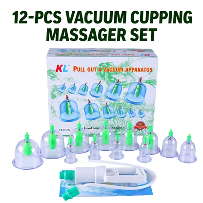 Vacuum Cupping Massager Set