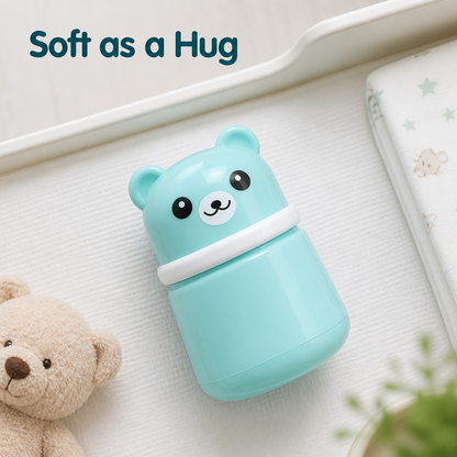 Baby Powder Puff Box – Bear Design