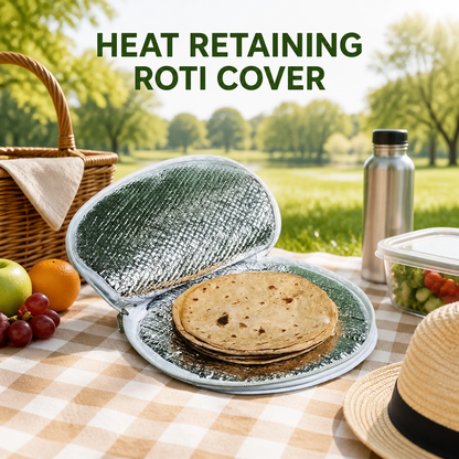 Insulated Roti Cover with Zipper