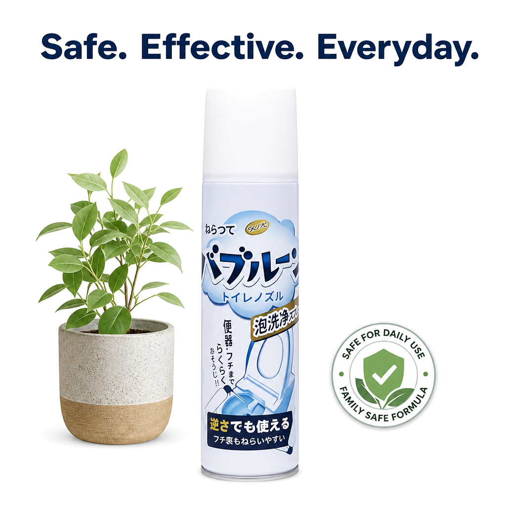 Toilet Cleaner Foam Spray