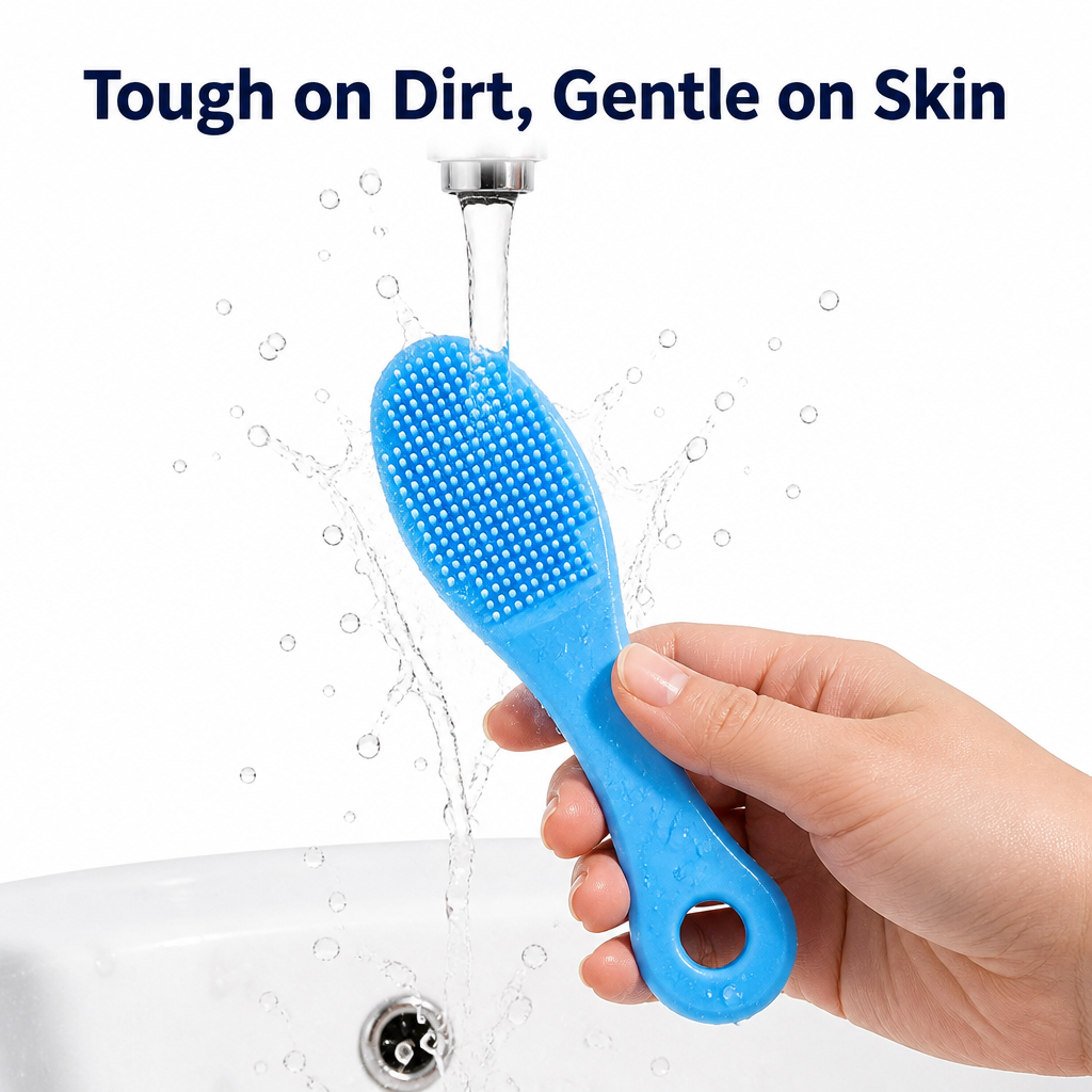 Silicone Facial Cleansing Brush(Pack Of 4)