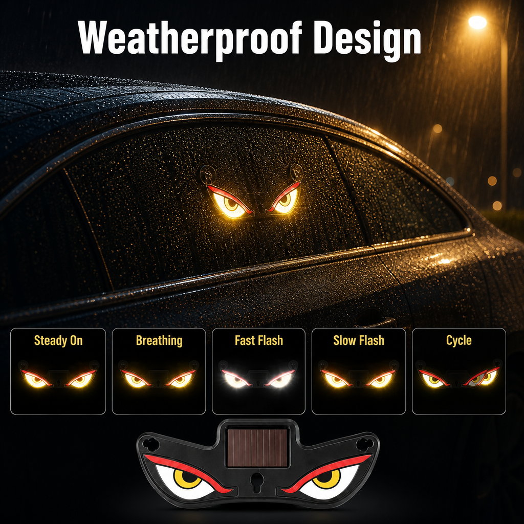 LED Car Window Eyes