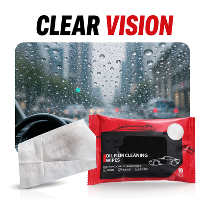 Car Glass Cleaning Wipes